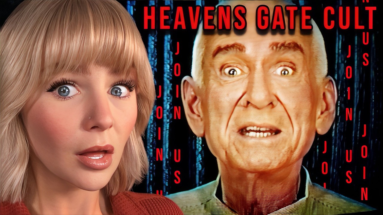 YouTube post by @kallmekris for Smalls. Caption reads: The BRUTALITY Of The Heaven's Gate Cult.