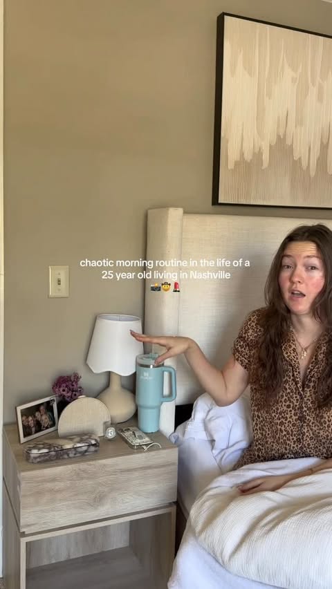 Instagram post by @sarahlynnrain for currentbody. Caption reads: hospital bills, fun brand event, & grwm to film a....