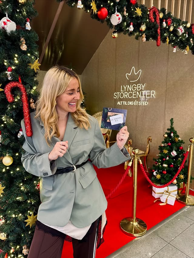 Instagram post by @nannaliljekvist for Lyngby Storcenter. Caption reads: [...] og konkurrence for @lyngbystorcenter //....