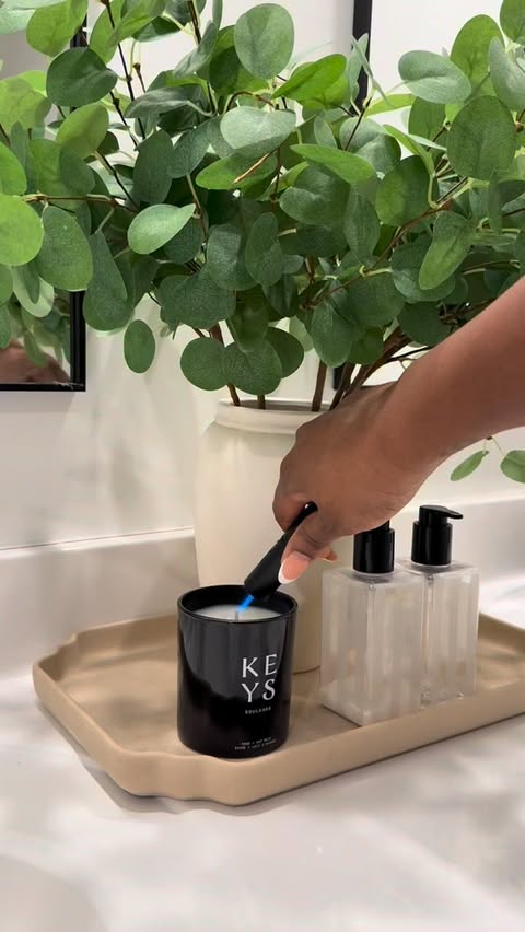 Instagram post by @itsvonnajoi for Keys Soulcare. Caption reads: [...] Lately, my nighttime ritual with....