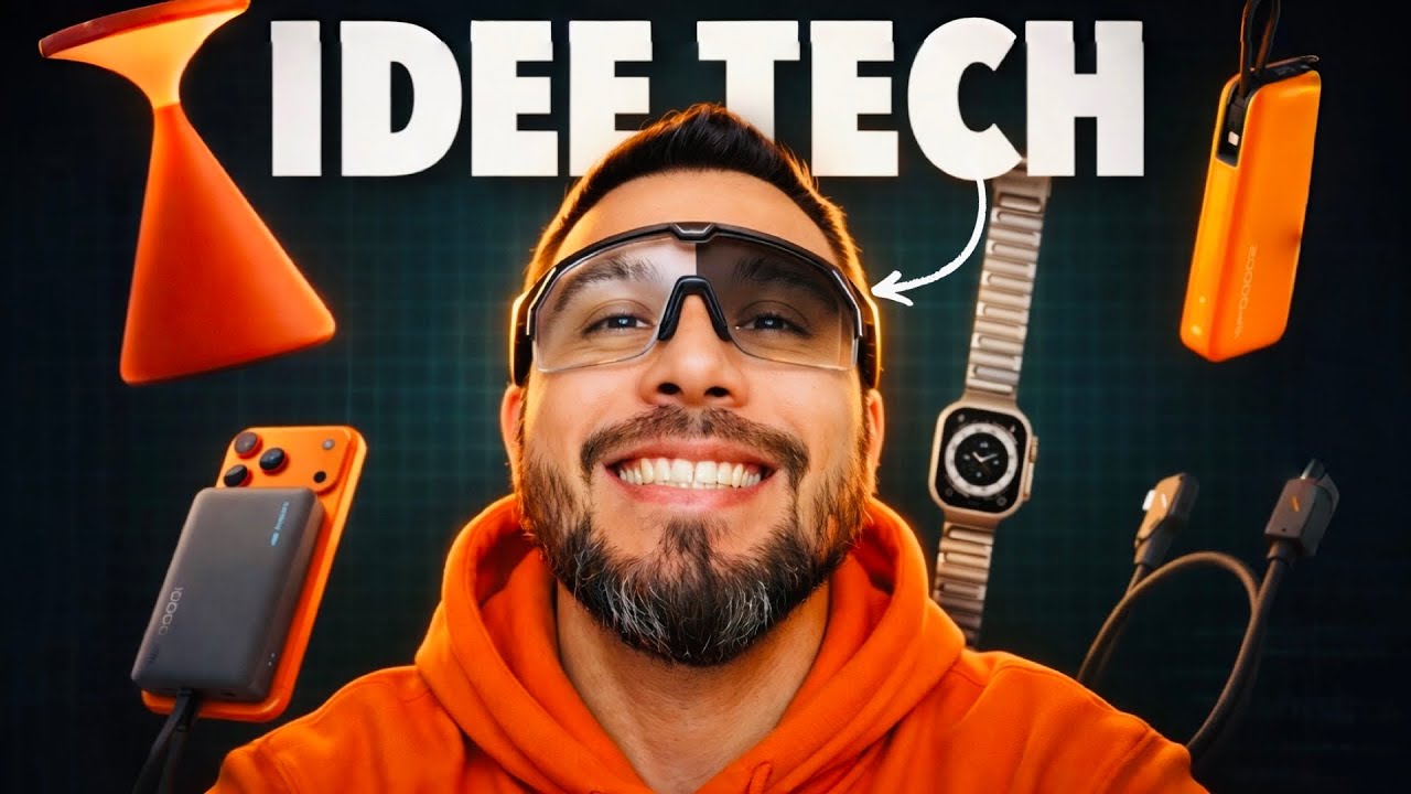 YouTube post by @ManuelAgostini for AULUMU. Caption reads: These Tech Ideas Are Genius (One Really Surprised....