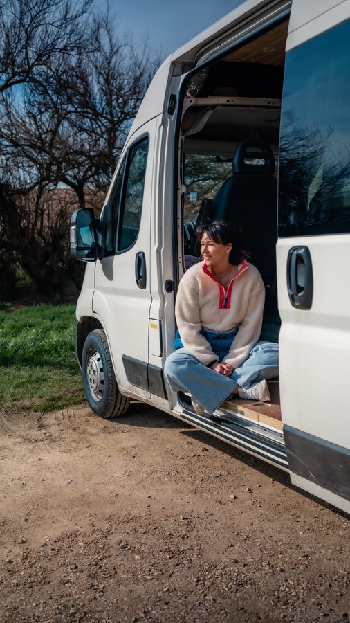 Instagram post by @therollingdreams for Saltrock. Caption reads: [...] trip to the stunning South Coast!....