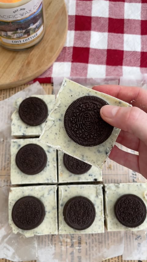 Instagram post by @sophsgoodies for Black Milk. Caption reads: You guys have to give these Oreo No Bake Bars a....