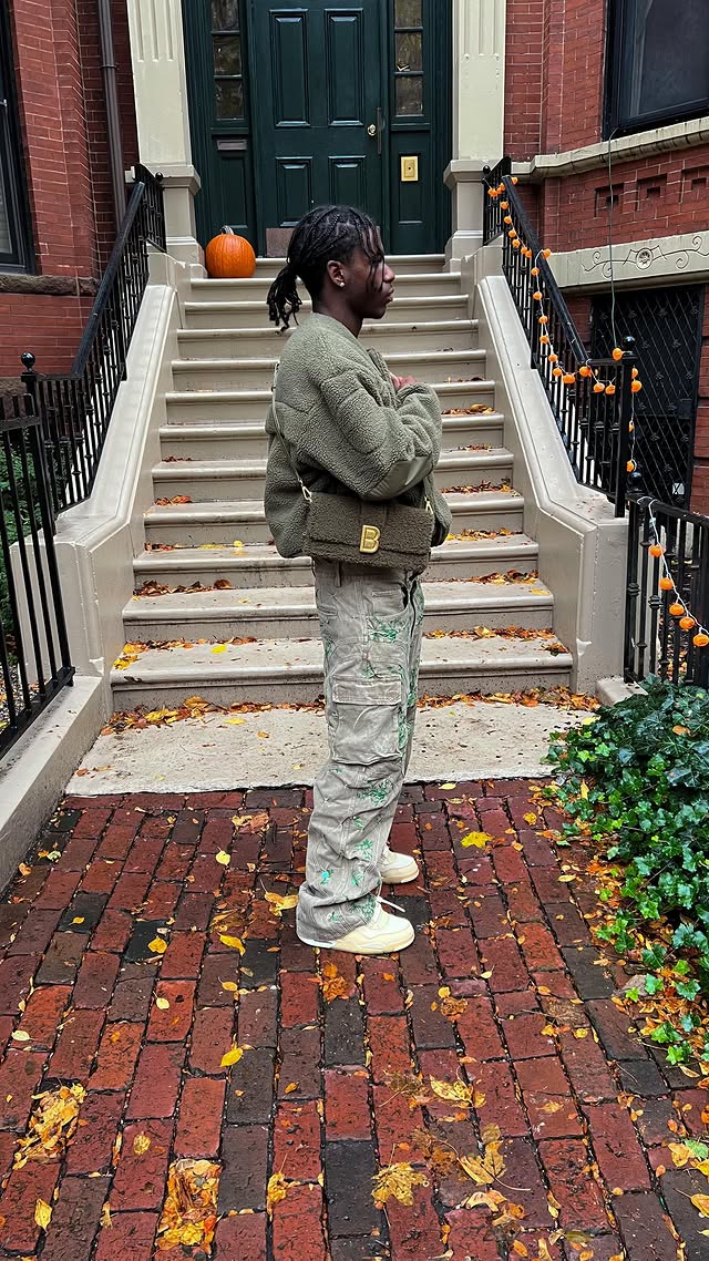 Instagram post by @lucius_firmin for Brandon Blackwood. Caption reads: [...] for putting me onto brands like....