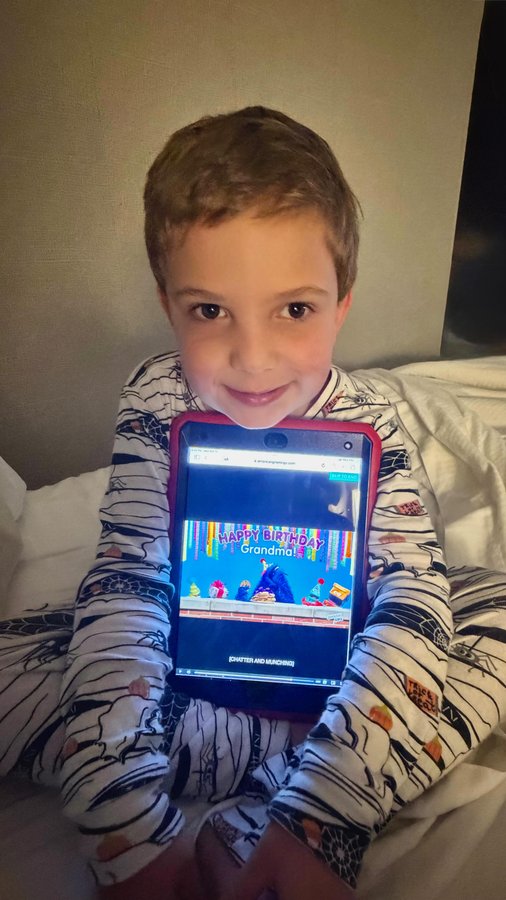 Instagram post by @mauralynn1 for American Greetings. Caption reads: How do you celebrate the people you love? With....