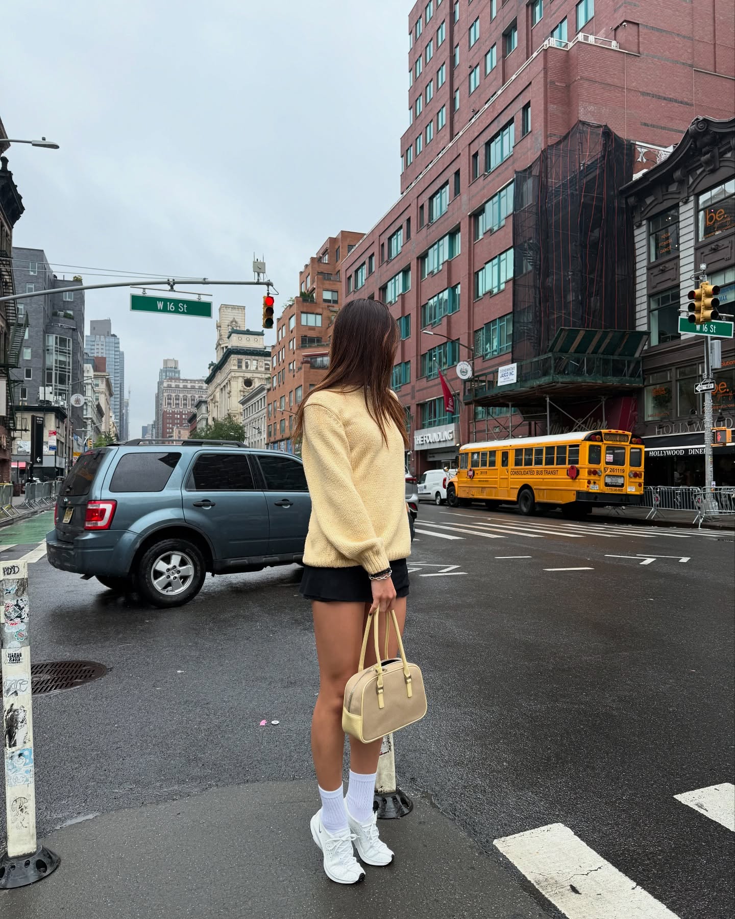 Instagram post by @erica.ha for Nike Women. Caption reads: be right there!! 🏃‍♀️💨 @nike 
@nikewomen....
