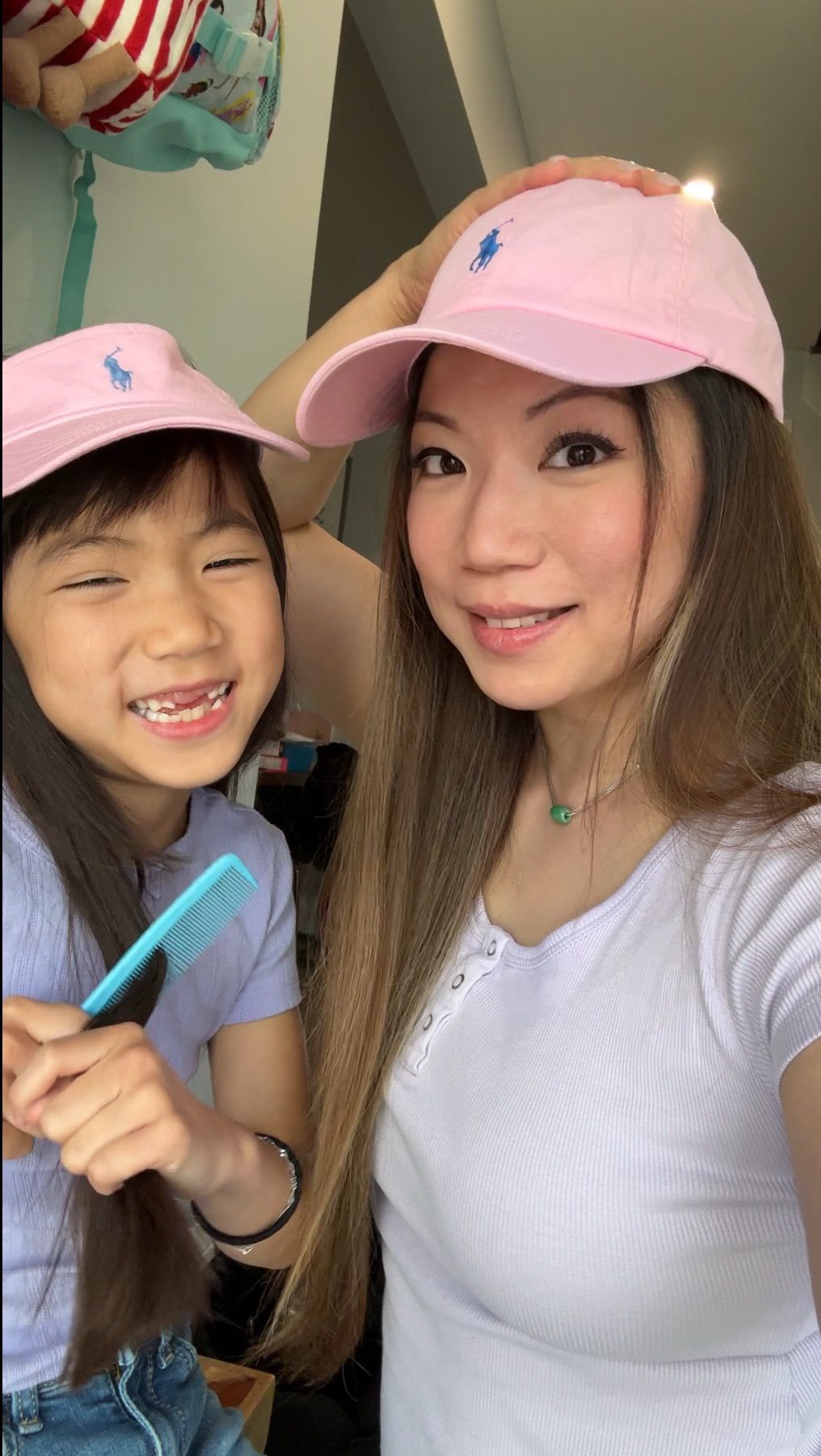 Instagram post by @toronto_po for Simon Malls. Caption reads: ✨ Ellis and I love twinning in matching....