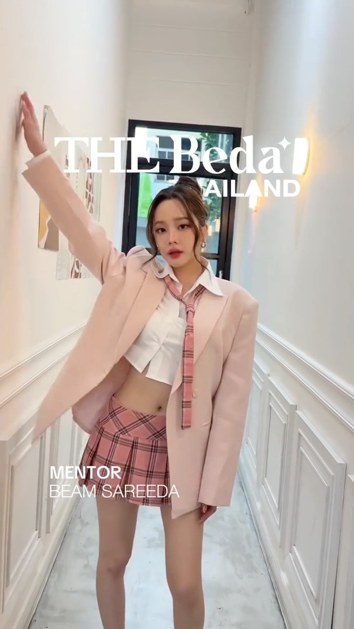 Instagram post by @bbam_s for BedaBeauty. Caption reads: New campaign this week! 🎬 ' Beda Serum Mist '....
