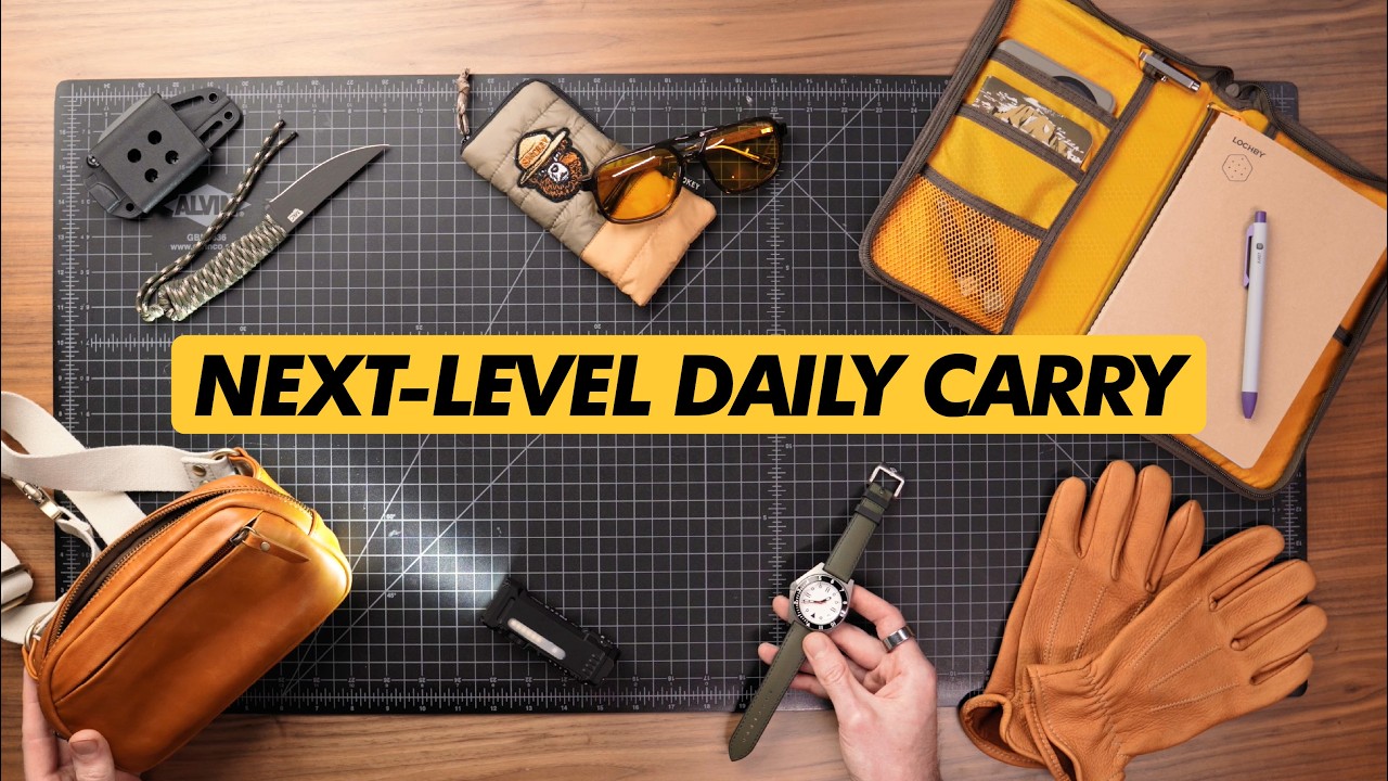 YouTube post by @joshfenn for Andar. Caption reads: One of a Kind EDC Gadgets You NEED to See.