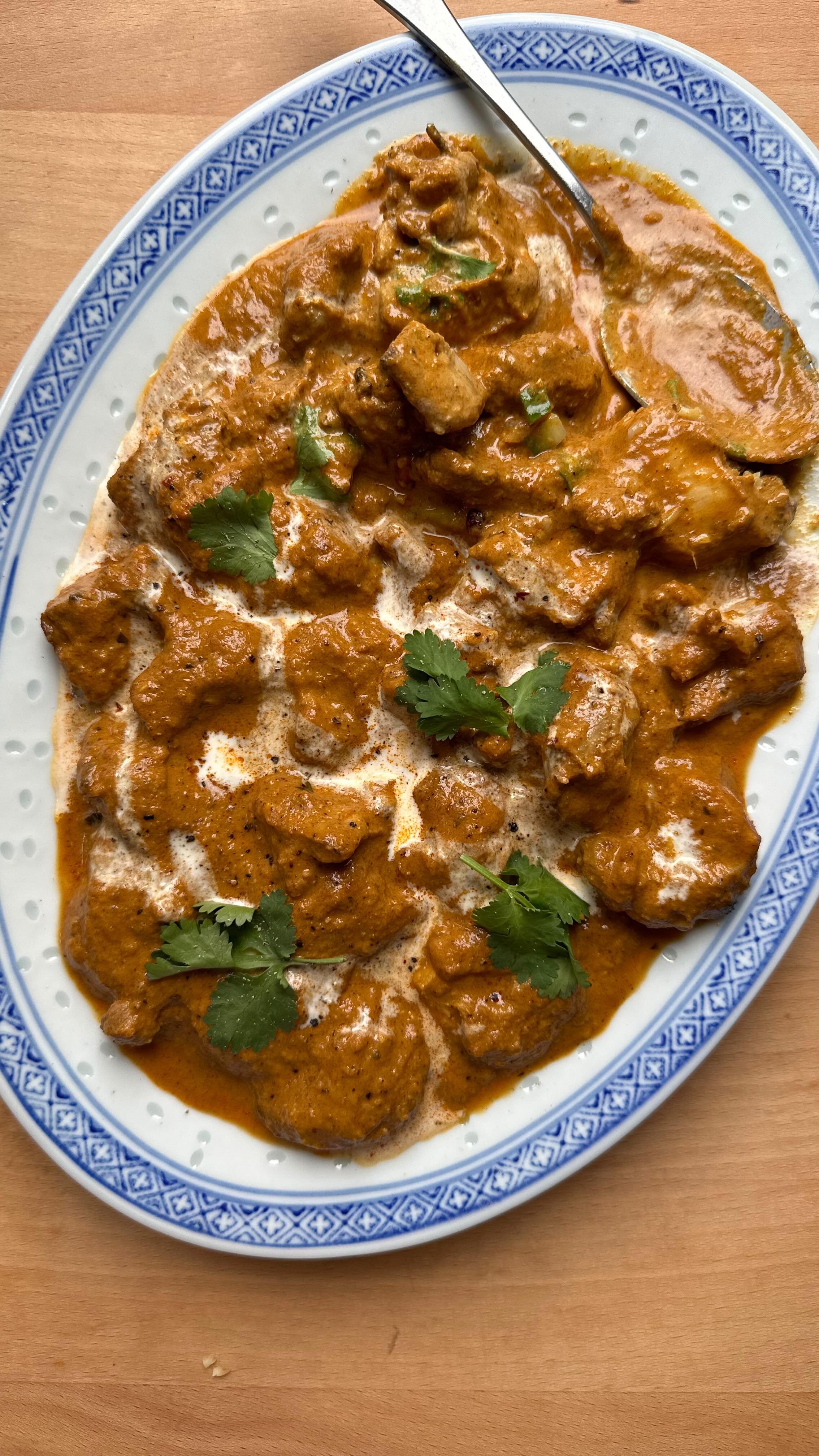 Instagram post by @sophiewyburd for Gymkhana Fine Foods. Caption reads: A lazy girl dinner never tasted so good....