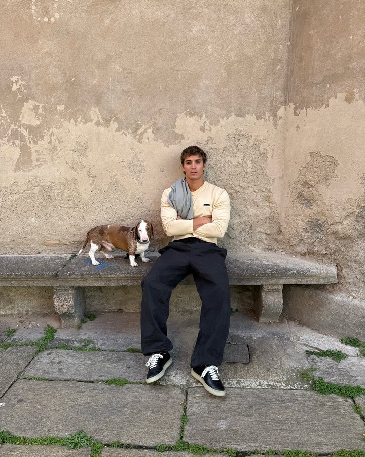 Instagram post by @andreafaccio for COPENHAGEN STUDIOS. Caption reads: CPH433M @copenhagen_studios #copenhagenstudios #ad.