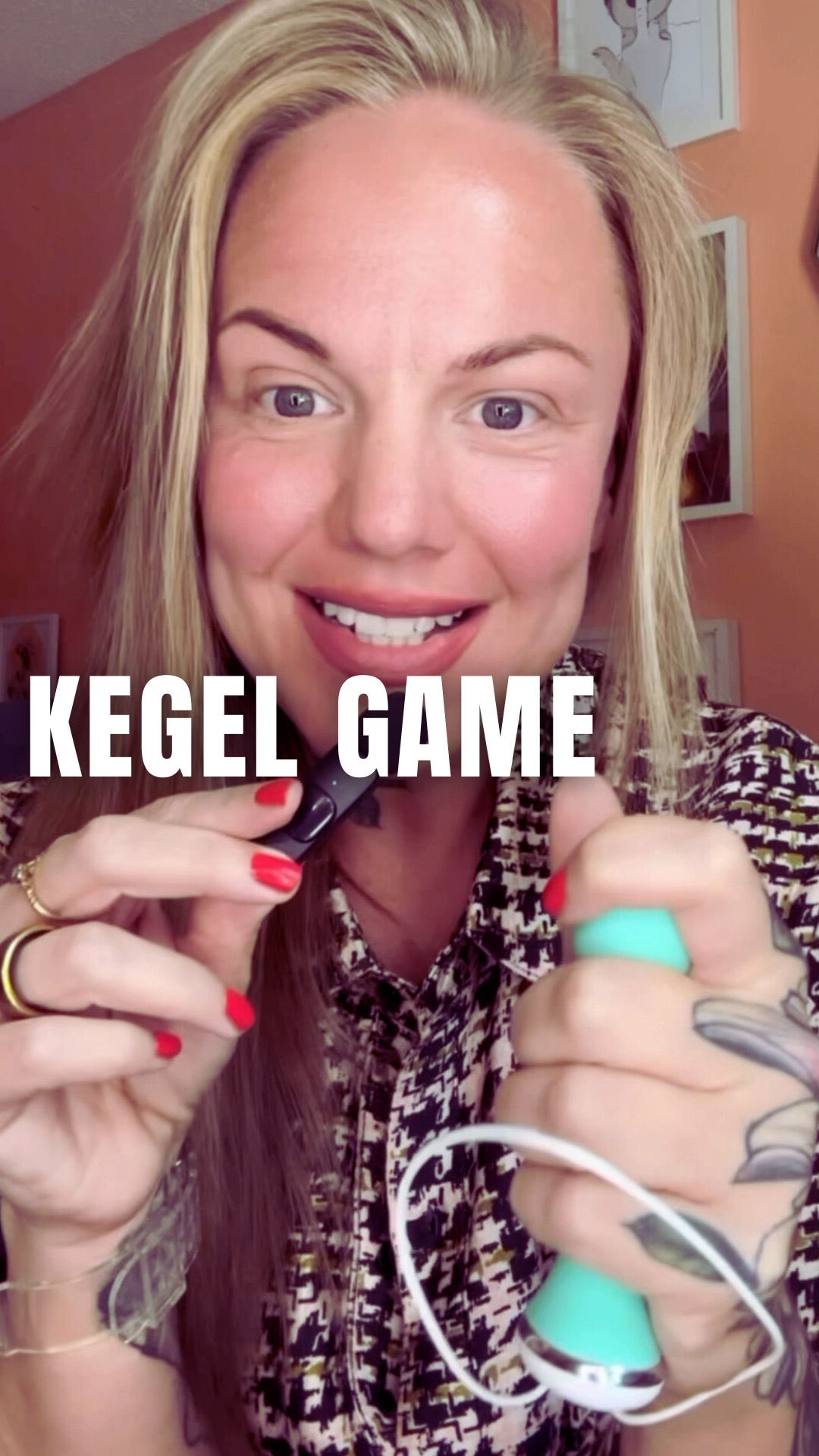 Instagram post by @iamerinbrown for Perifit. Caption reads: [...] makes me more likely to do it and the....