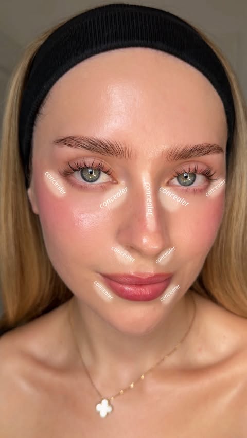 Instagram post by @lenkalul for Benefit Cosmetics. Caption reads: [...] screen UV serum sunscreen spf50....