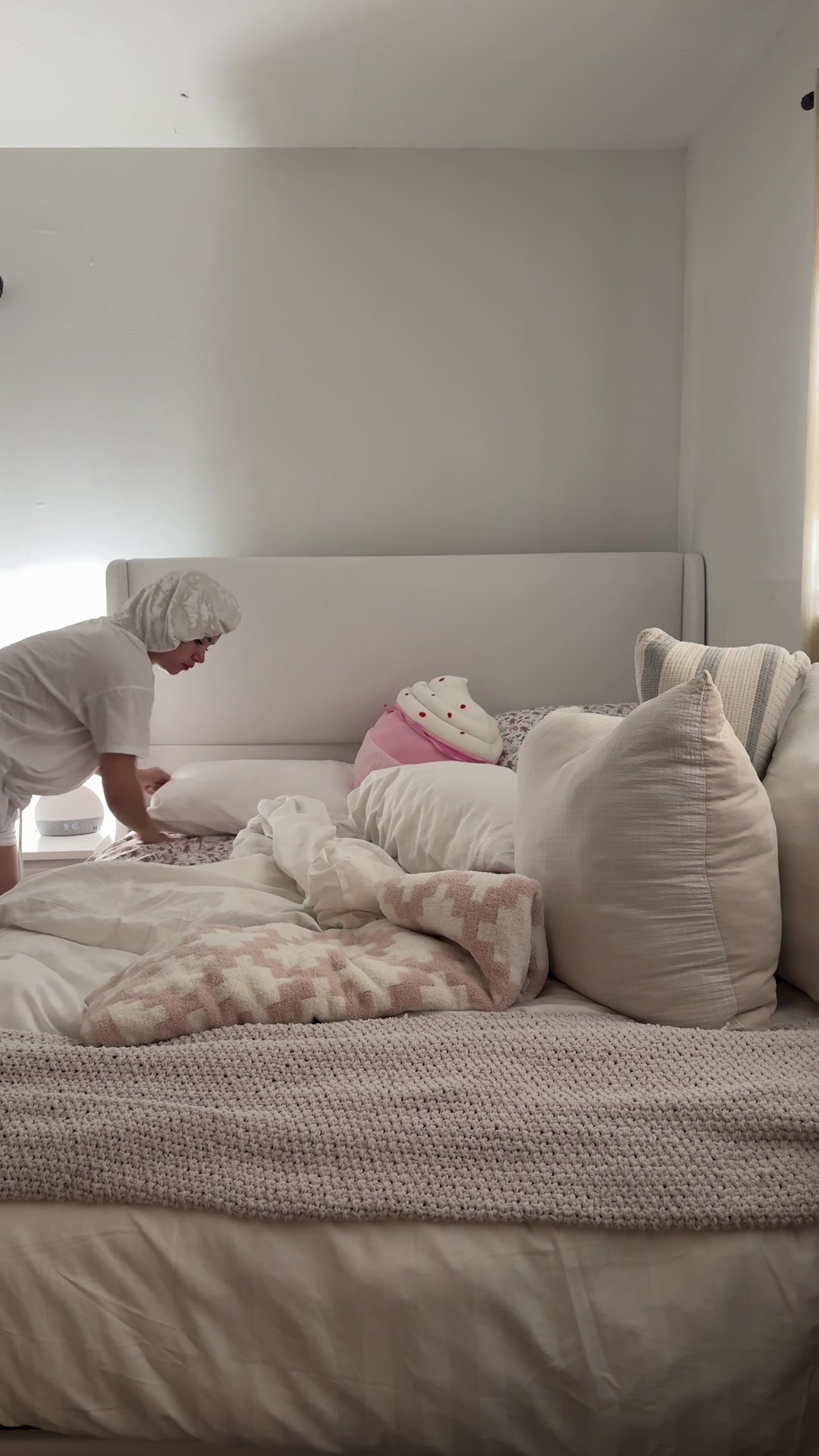 TikTok post by @officialmichellcc for TheraBreath. Caption reads: [...] @Fashion Nova  @Hatch for Sleep @Sensodyne....