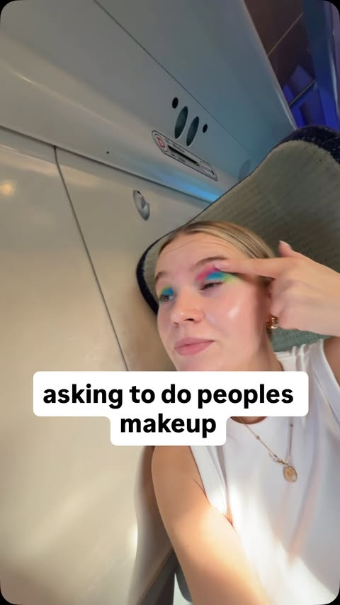 Instagram post by @soph.jones__ for Beauty Bay. Caption reads: pov: you’re bored on a 3 hour train....