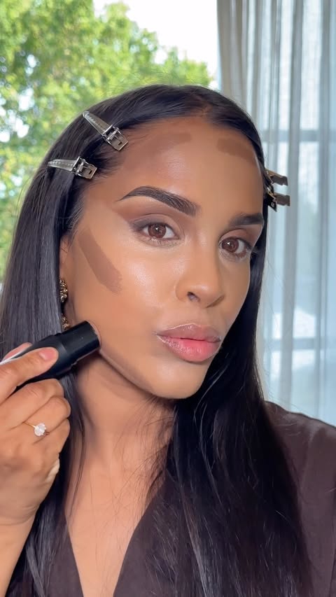 Instagram post by @nikkissecretx for MAKEUP BY MARIO. Caption reads: [...] colorfix nudes in nude 8 & nude 3....