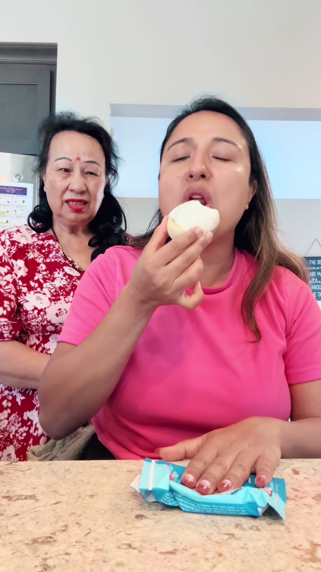 TikTok post by @manjitasingh2020 for Legendary Foods. Caption reads: Cinnamon Protein Roll Pack @Legendary Foods .