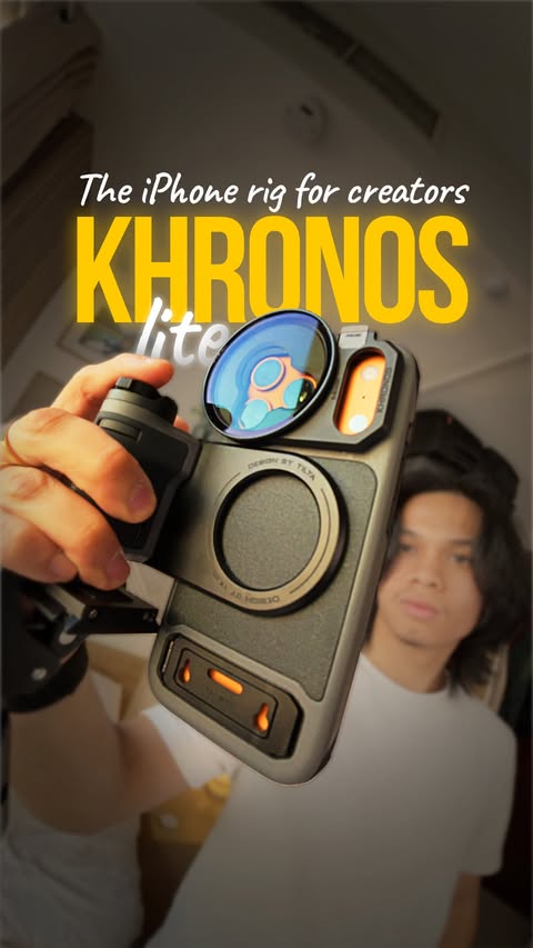 Instagram post by @migs.visuals for Tilta. Caption reads: [...] a phone case… but it’s not ↓ ✅ Comment....