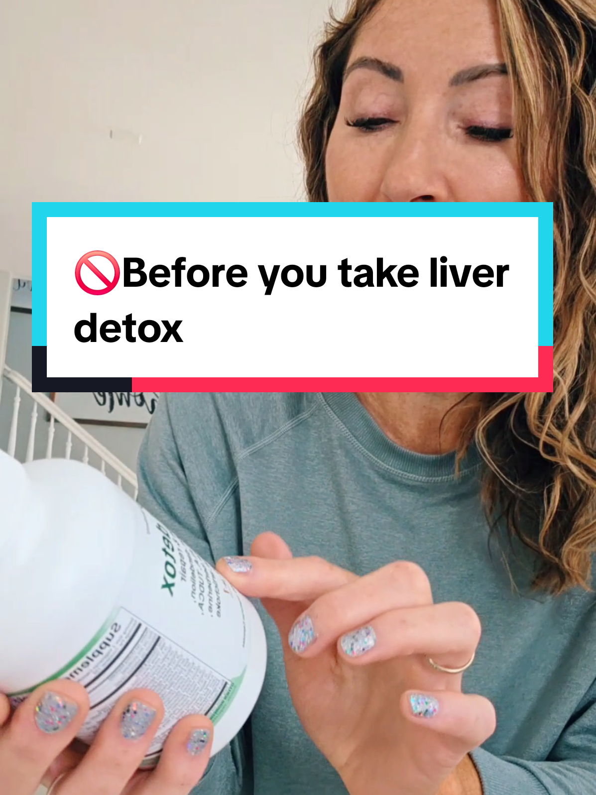 TikTok post by @larloo22 for Micro Ingredients. Caption reads: Micro ingredients Liver Detox This is my [...].