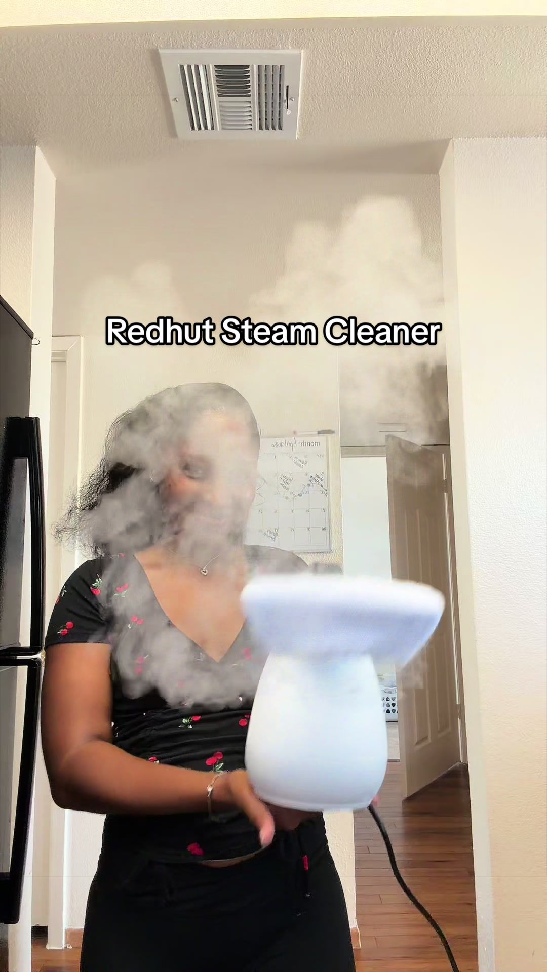 TikTok post by @calasonia_21 for REDHUT. Caption reads: [...] deep cleaning you’ll ever have!! @REDHUT....