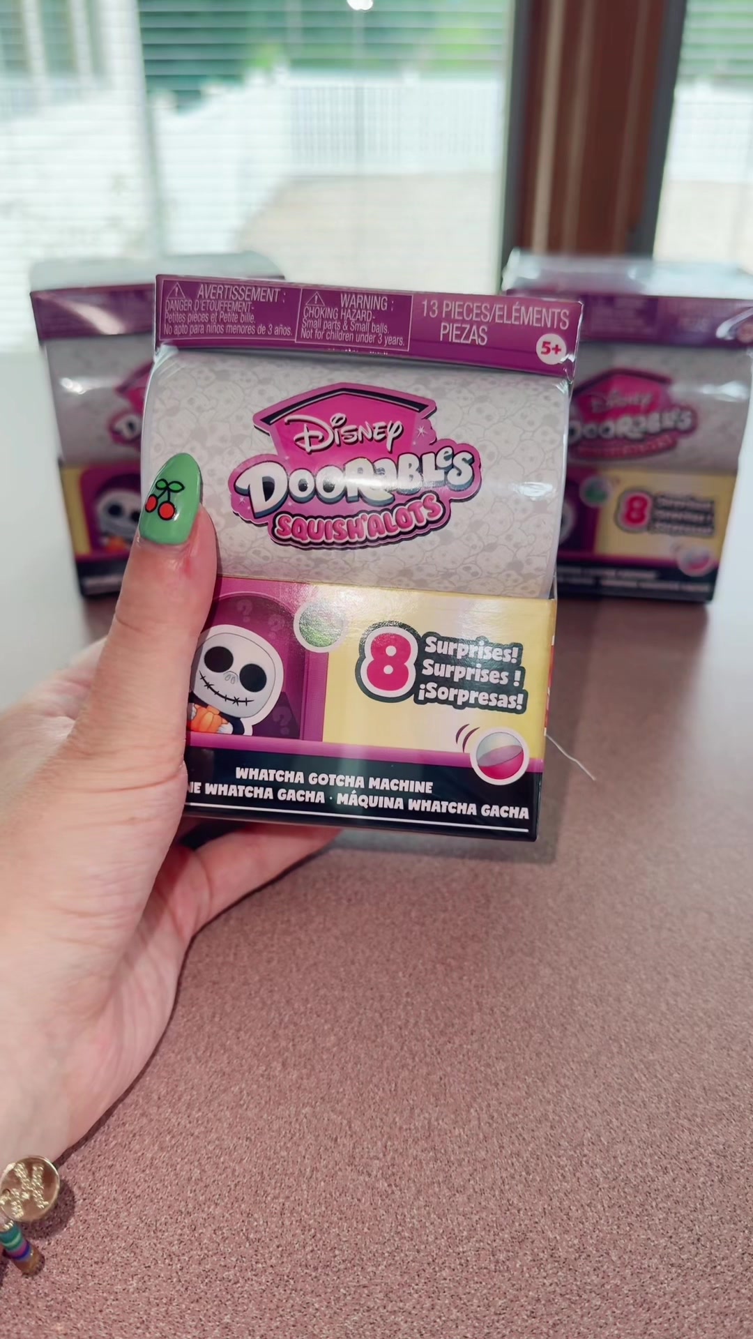 TikTok post by @courtschaos for Disney Doorables. Caption reads: @Just Play @Disney Doorables some of your best yet....