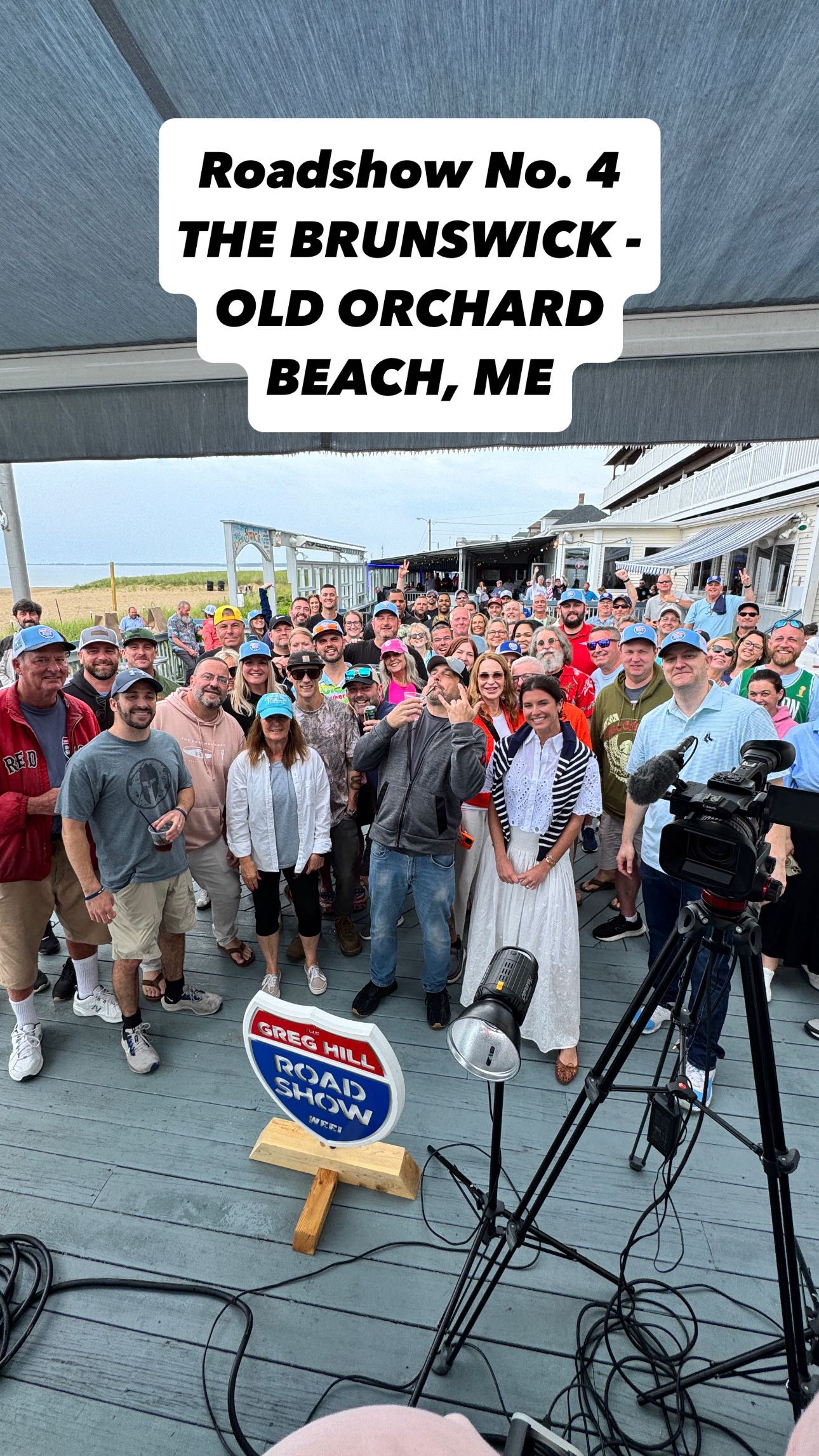 Instagram post by @curtisweei for Miller Lite. Caption reads: [...] Hill Roadshows Szn 4 are presented by....