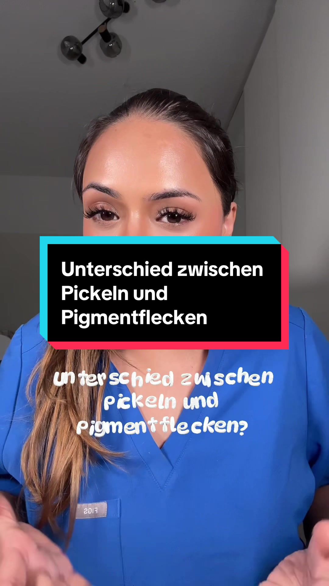 TikTok post by @medsri for Caudalie. Caption reads: Anzeige| Kennst du den Unterschied zwischen....