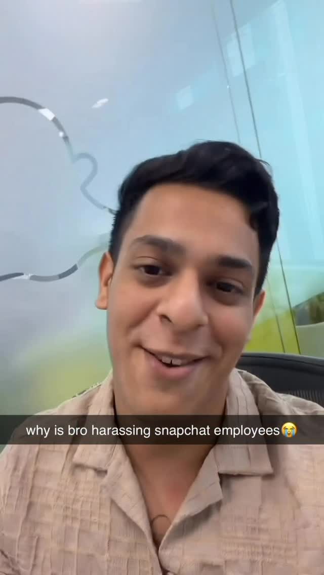 Instagram post by @anuj.mp4 for Snapchat. Caption reads: [...] signs multi million dollar deal with....