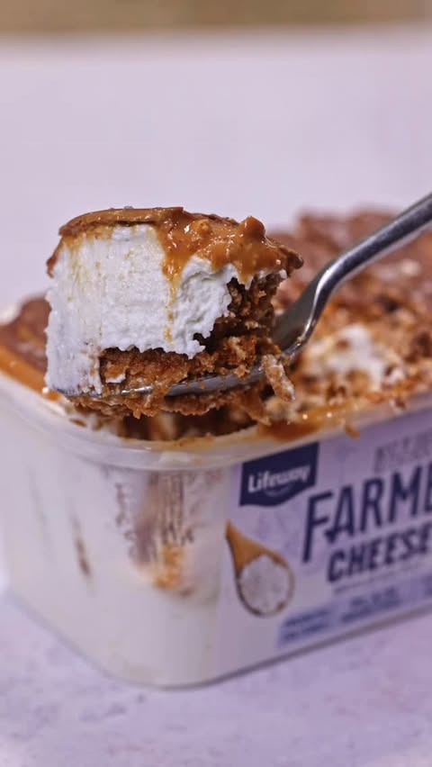 Instagram post by @alina_prokuda for Lifeway Foods. Caption reads: Viral Japanese cheesecake is trending for a....