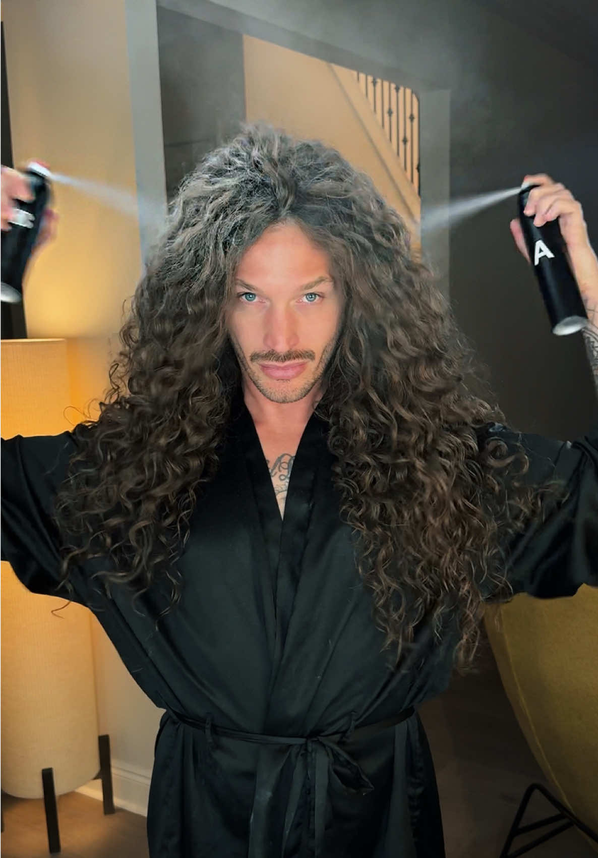 TikTok post by @jonathankmonroe for Suave. Caption reads: Dry Shampoo Blind Box Battle! @Suave.US VS the....