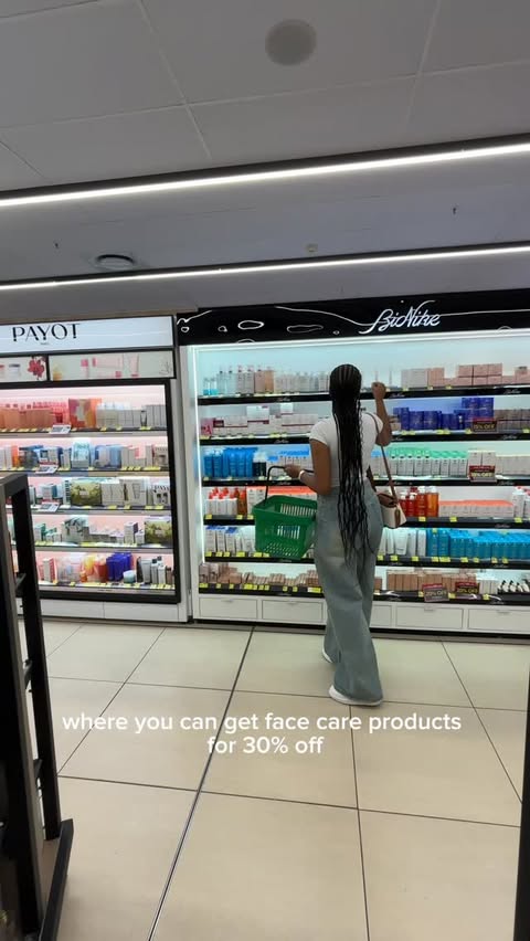 Instagram post by @m.lesaaa for Dis-Chem Life. Caption reads: PSA🚨: Dis-Chem is having a ONE DAY ONLY Face Care....