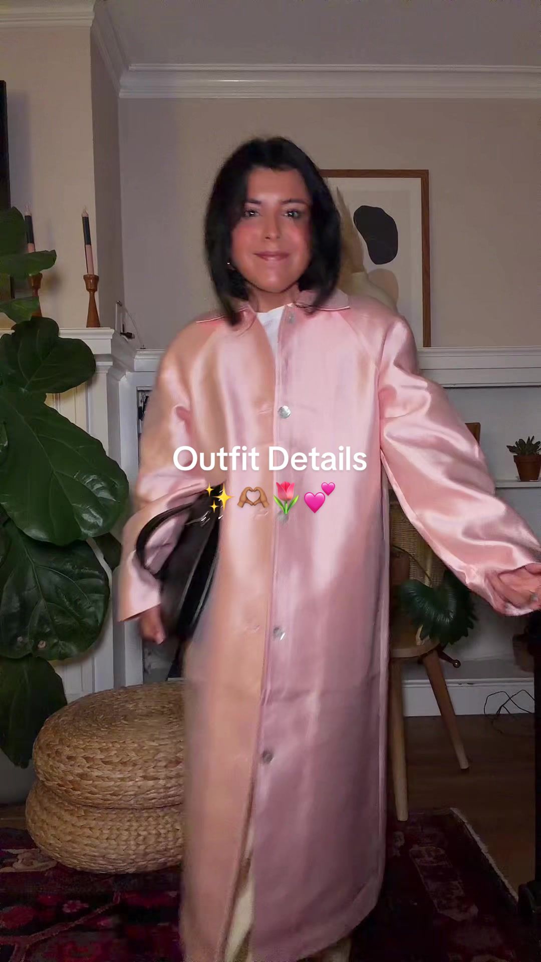 TikTok post by @karenmarieco for gorjana. Caption reads: [...] spade new york  Bag @Gucci  Jewelry @gorjana....