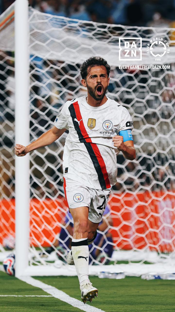 Instagram post by @dazn_arabia for Manchester City. Caption reads: CITY TAKE THE LEAD WITHIN 10 MINUTES 💥 It’s....