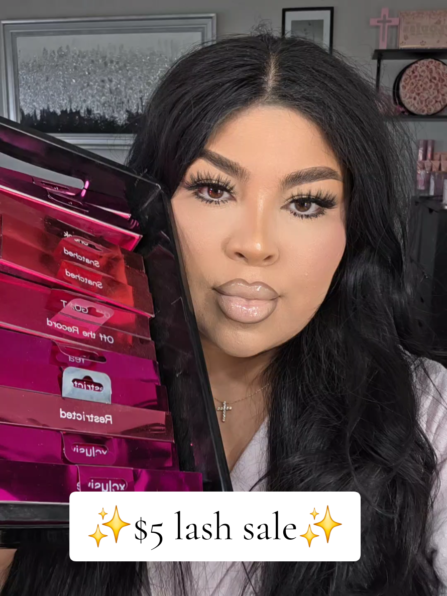TikTok post by @1jaygee for Beauty Creations México. Caption reads: ✨️ $5 sale rn!! Take advantage & stock up 😍 My....