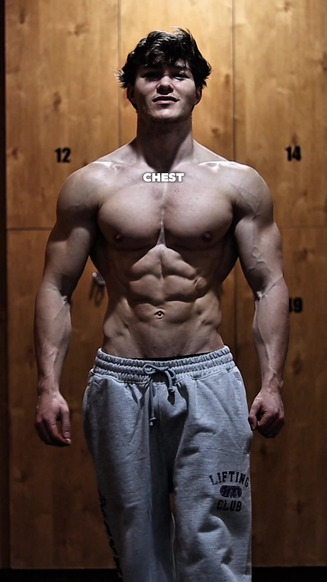 TikTok post by @bjarnson_fitness for Gymshark. Caption reads: [...] workouts like this - Wearing @Gymshark new....
