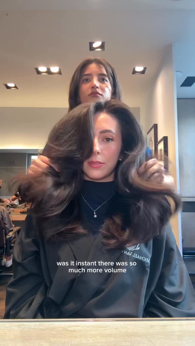 Instagram post by @lydiafleurfashion for Philip Kingsley. Caption reads: Feeling like a new woman 🙏🏼

@lorealparis....