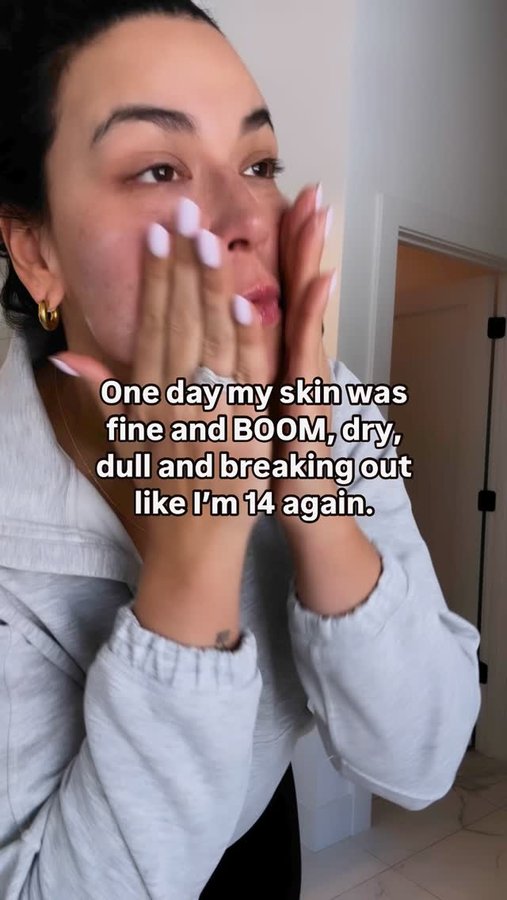 Instagram post by @ericafitlove for Volition Beauty. Caption reads: “Wrinkles AND acne?! What is this?!” 😩

One day,....