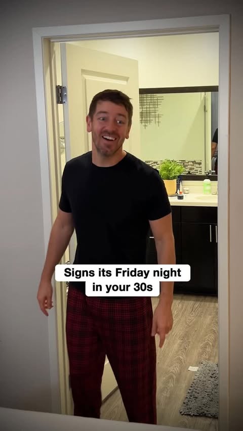 Instagram post by @mattychymbor for Tommy John. Caption reads: Let’s party! *orders food and passes out by 10pm*....