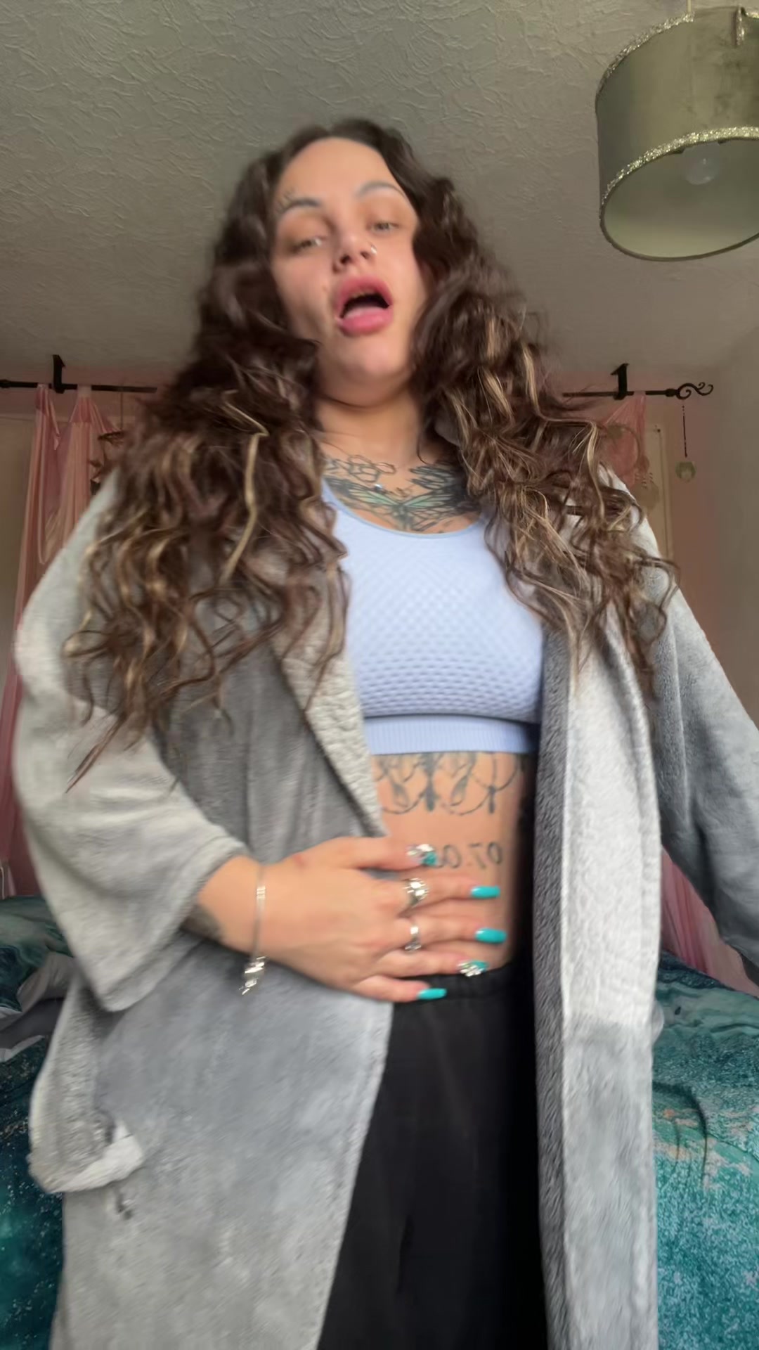 TikTok post by @loz_ruby_official for Moresoo Hair. Caption reads: @MORESOO HAIR loveeeee.