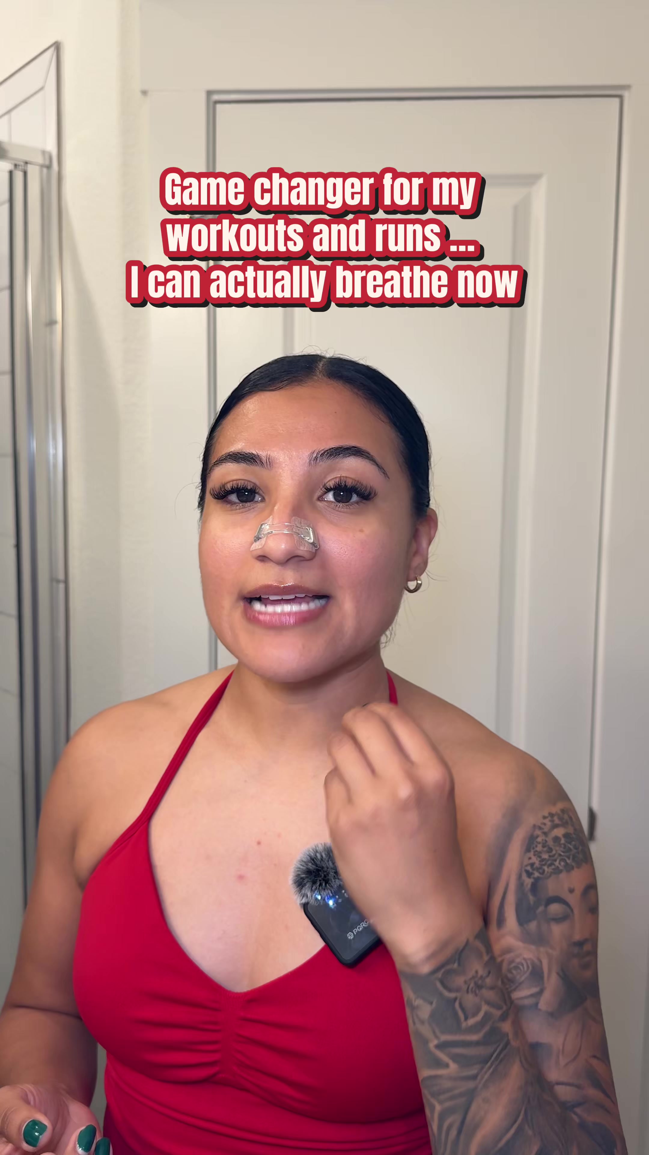 TikTok post by @coachirmalissette for Intake Breathing. Caption reads: [...] IS LEVELING UP THIS YEAR! @Intake Breathing....