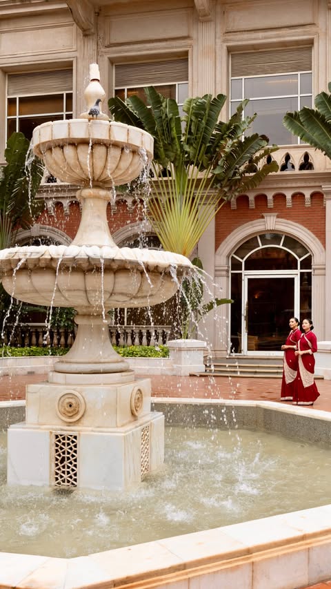 Instagram post by @explorishh for ITC Hotels. Caption reads: [...] on how you see India in Every Frame at ITC....