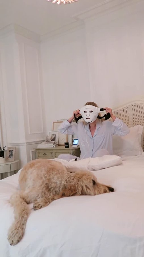 Instagram post by @rubyholley_ for ARTAH. Caption reads: ad. Getting a good sleep is my love language and....