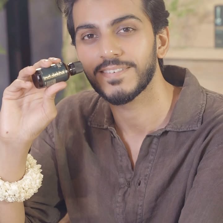 Instagram post by @yashpadhye for Indulekha. Caption reads: Nobody’s talking about this, but they really....