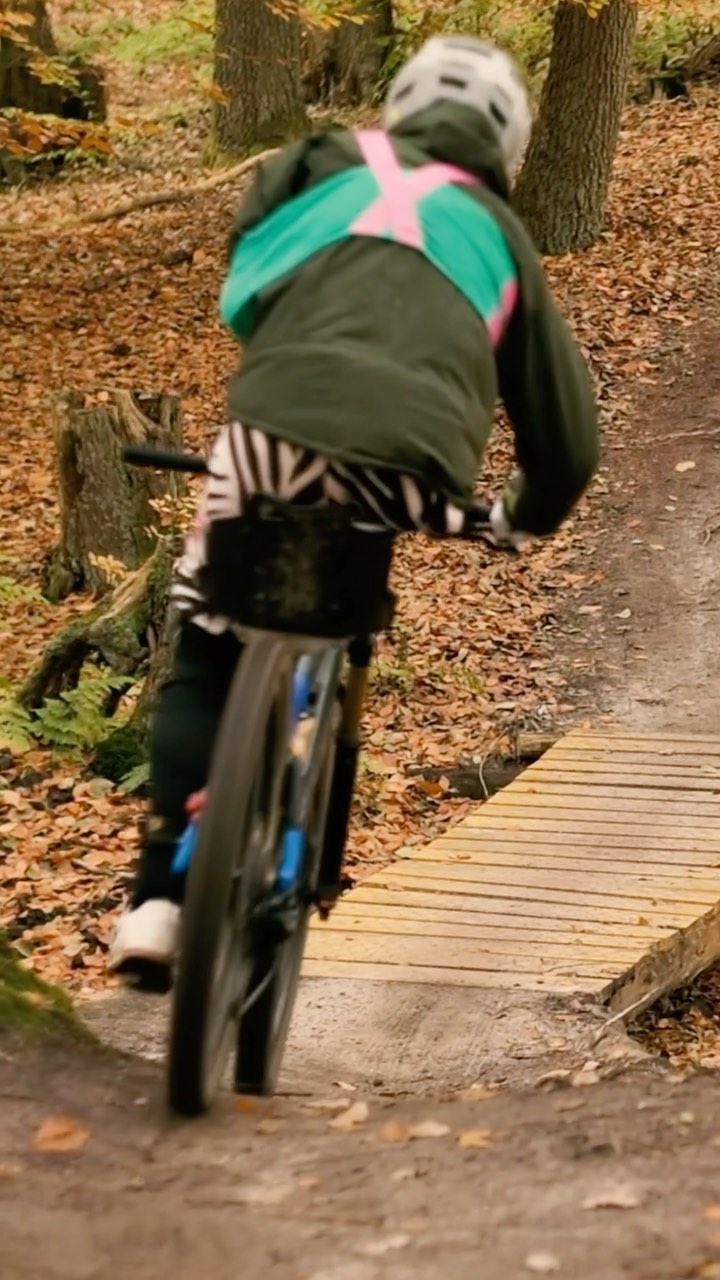 Instagram post by @markturkiewitz for Crankbrothers. Caption reads: I ended the last season with tendonitis in my....