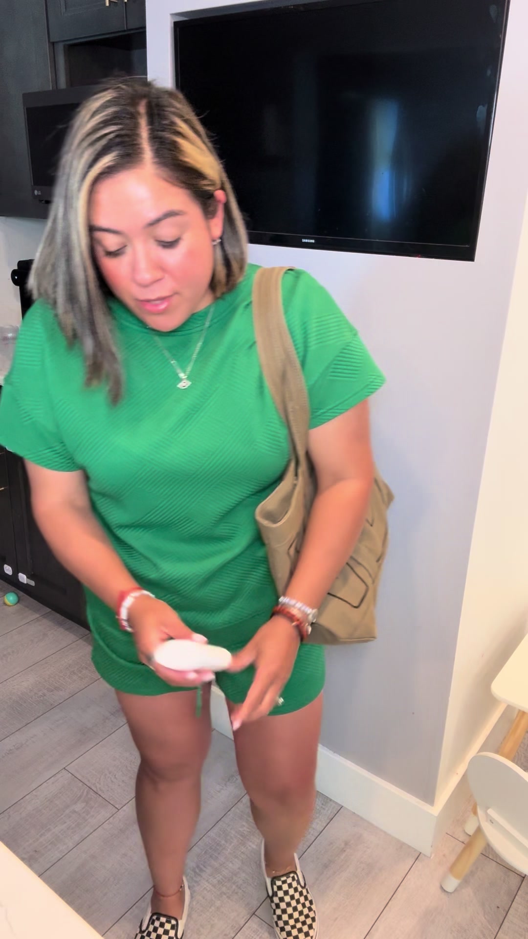 TikTok post by @logansmomxo_ for Megababe. Caption reads: Definitely a summer must have !! @Megababe....
