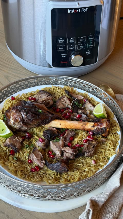 Instagram post by @nabeelah_hajat for Instant Pot. Caption reads: You asked… @instantpotsa delivered! Just in time....
