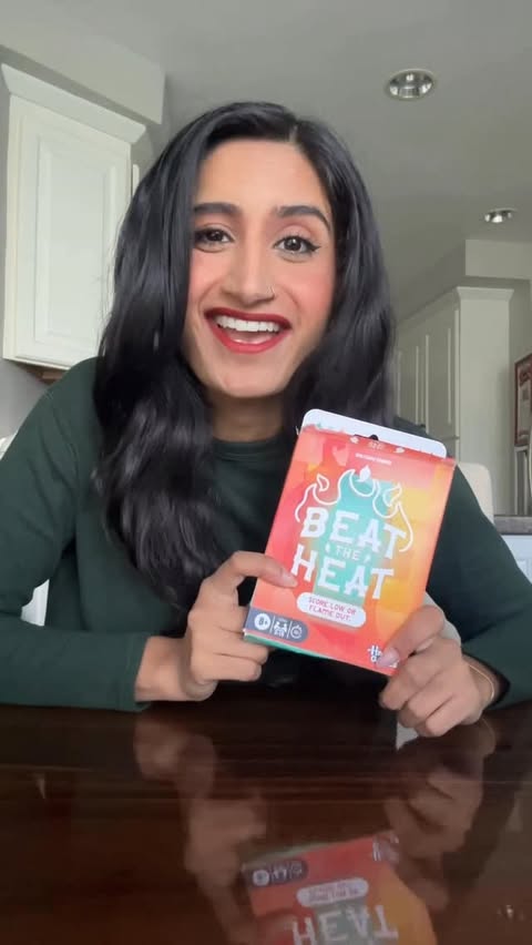 Instagram post by @arashalalani for Hasbro. Caption reads: It got spicy 🌶️🌶️... #ad @hasbrogames 

Click....