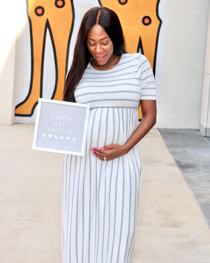 Instagram post by @camillejcreates for The Bump. Caption reads: 𝑬𝒂𝒔𝒕𝒐𝒏 𝑳𝒆𝒆 𝑱𝒂𝒄𝒌𝒔𝒐𝒏....