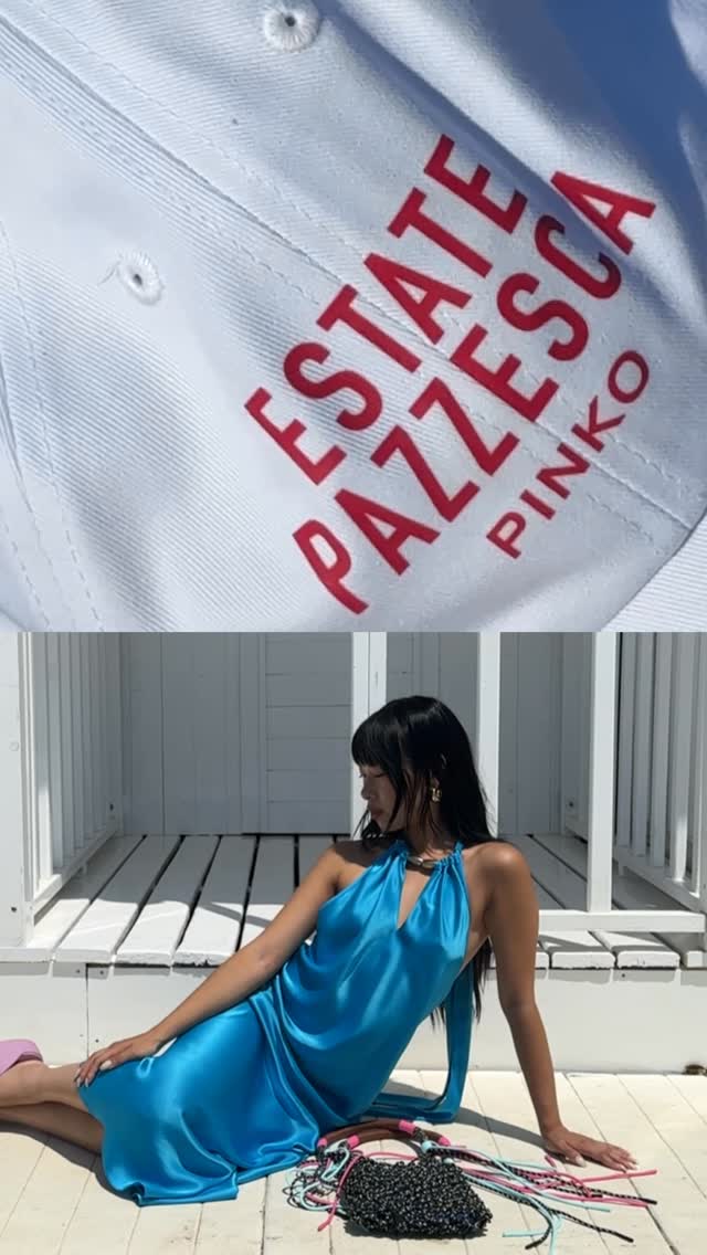 Instagram post by @jeveuxpeux for PINKO. Caption reads: [...] per un #EstatePazzesca ! Thank you....