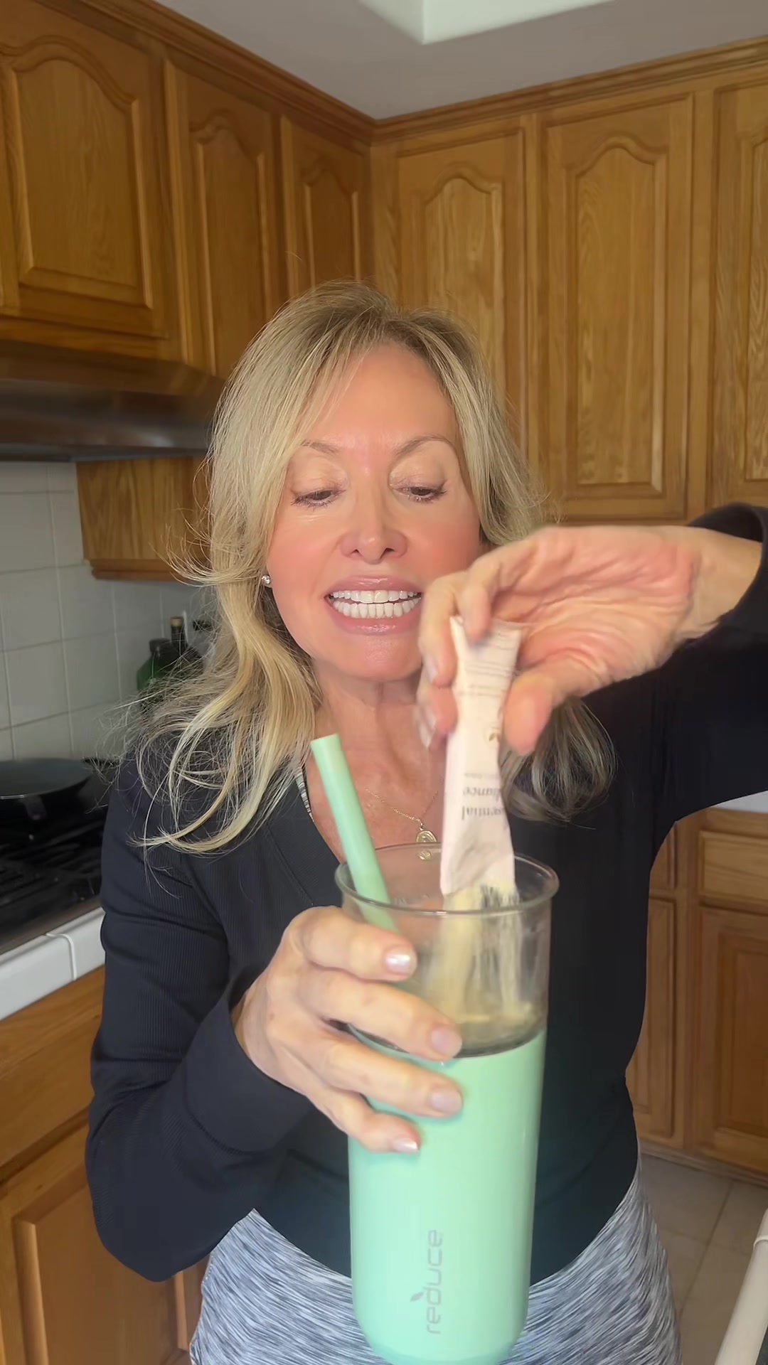 TikTok post by @marisolbeautylove for City Beauty. Caption reads: [...] at 63! It’s not just genetics....